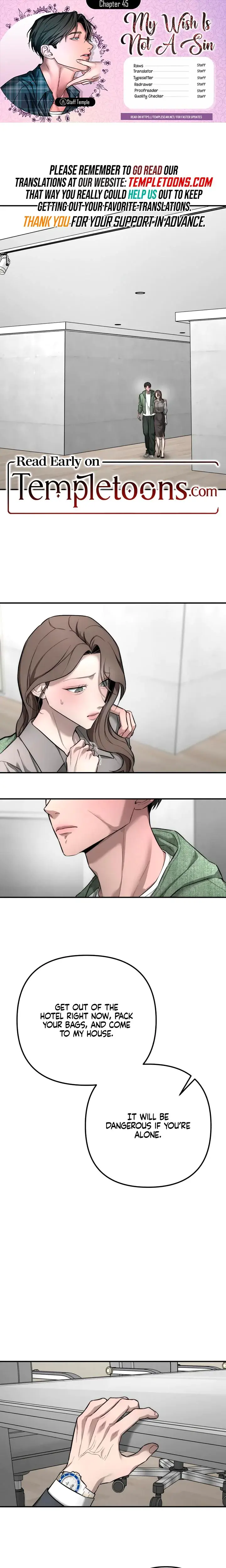 My Wish Is Not A Sin Chapter 45 - Page 1