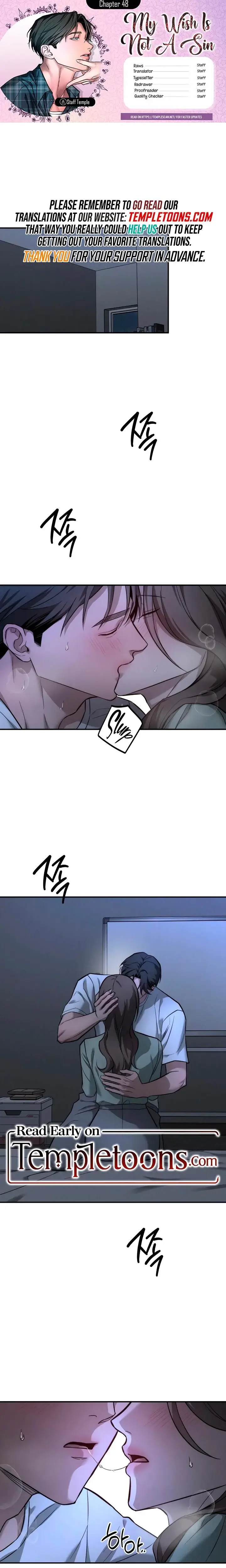 My Wish Is Not A Sin Chapter 48 - Page 1