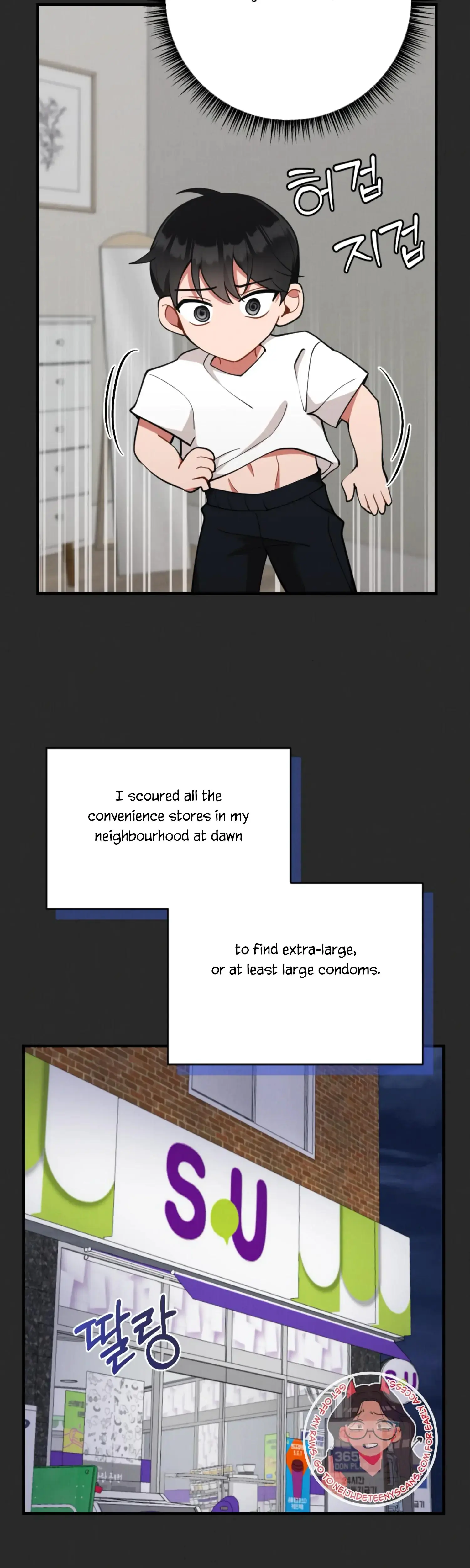 My Younger Brothers Friend Can T Be This Big Chapter 10 - Page 35