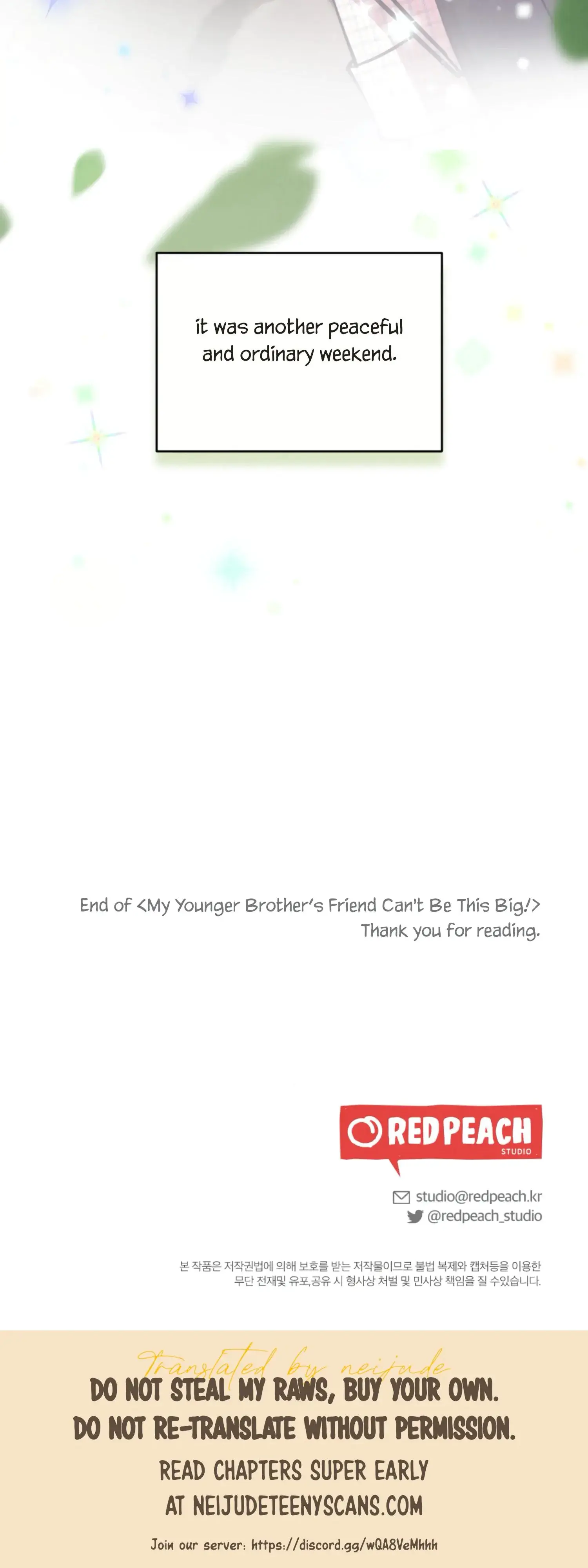 My Younger Brothers Friend Can T Be This Big Chapter 15 - Page 44