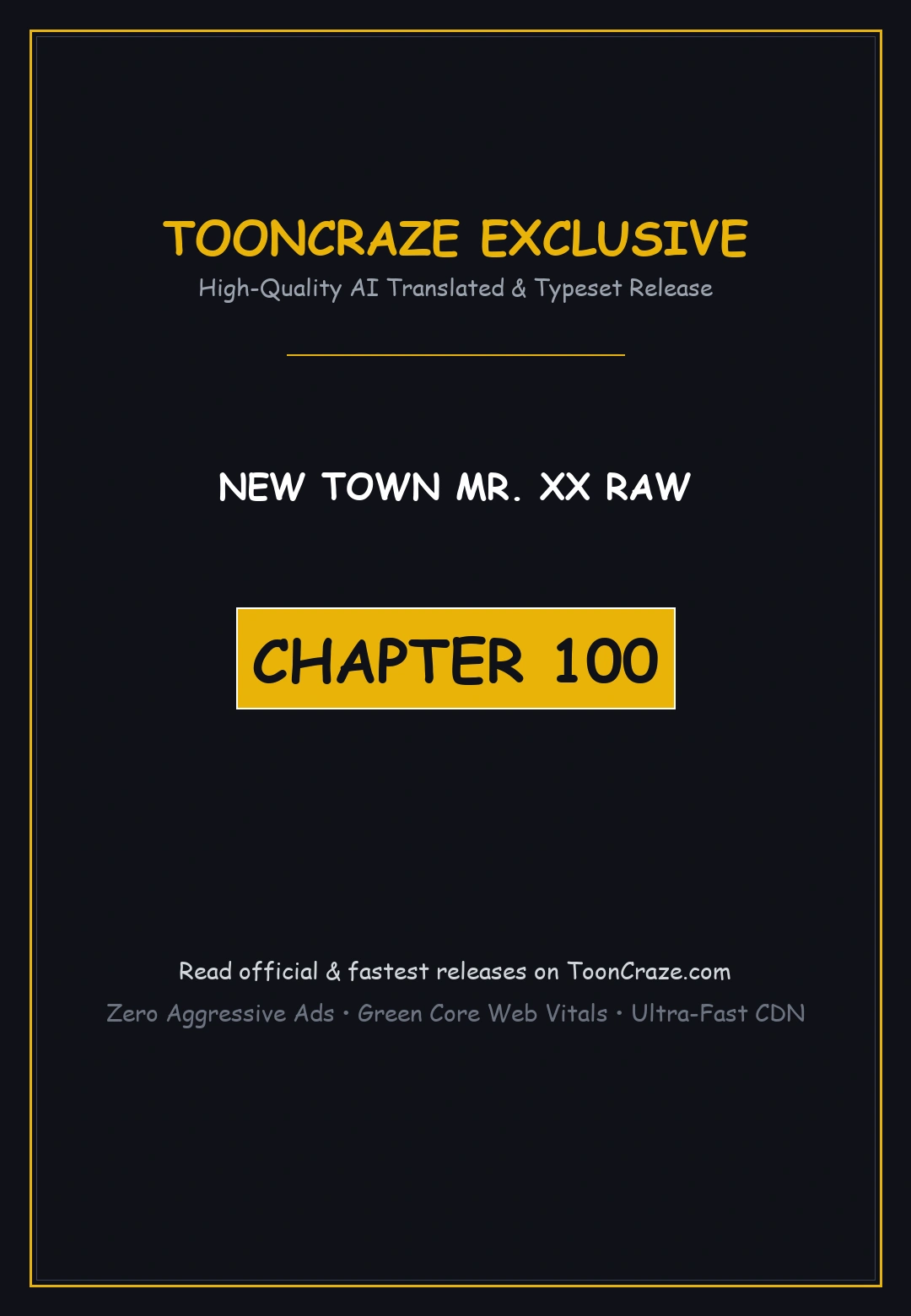 New Town Mr Xx Raw Chapter 100 - Page 1