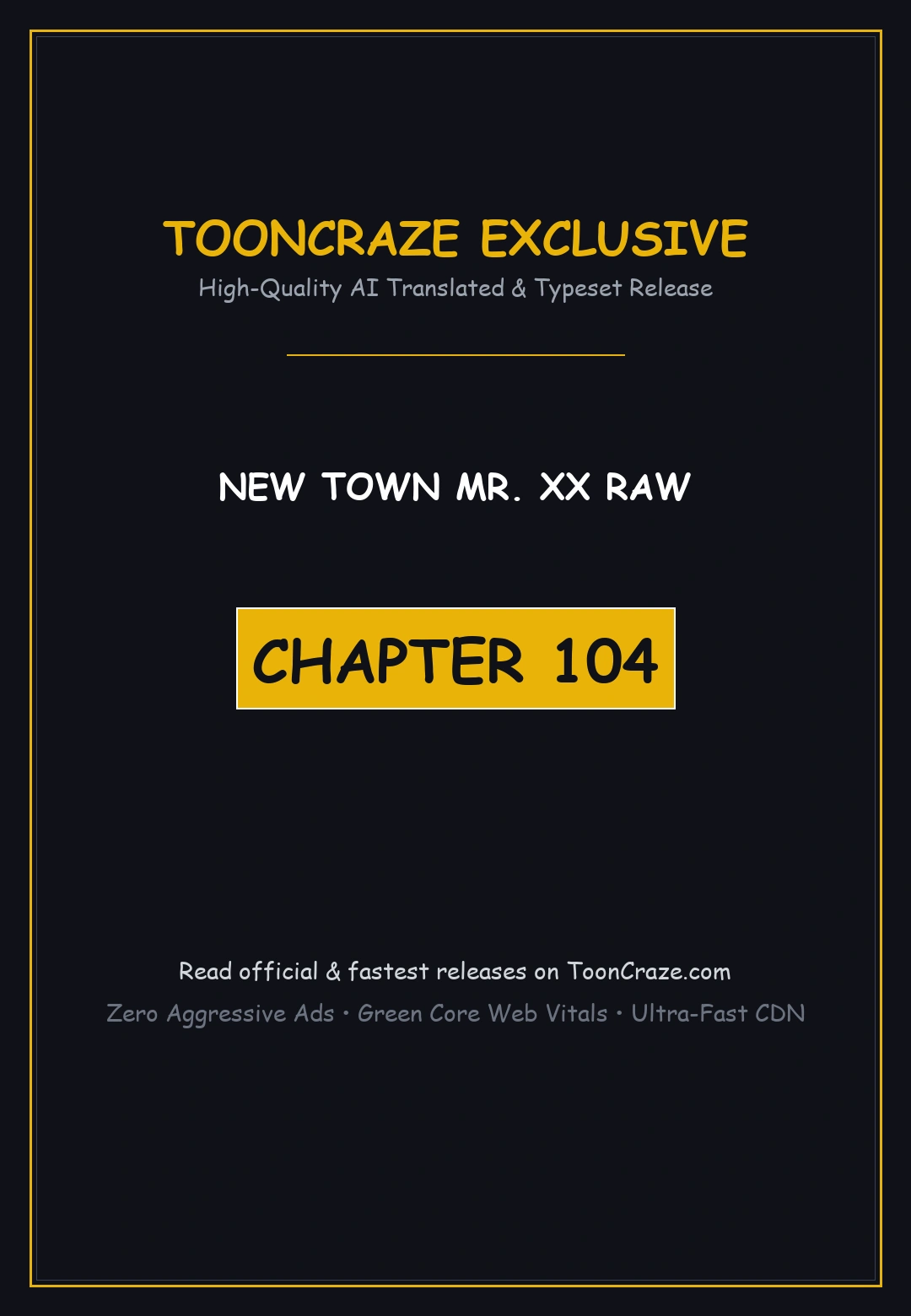 New Town Mr Xx Raw Chapter 104 - Page 1