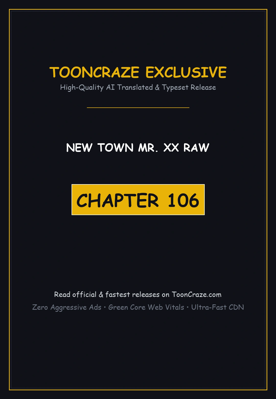 New Town Mr Xx Raw Chapter 106 - Page 1