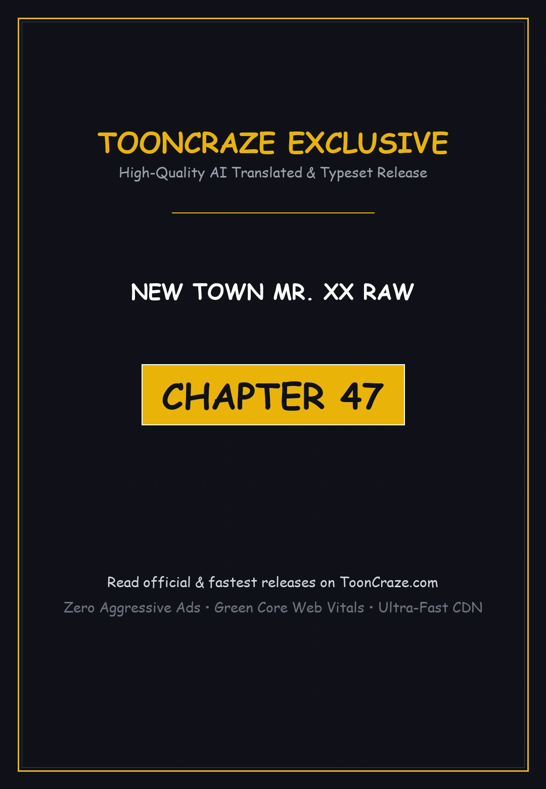 New Town Mr Xx Raw Chapter 47 - Page 1