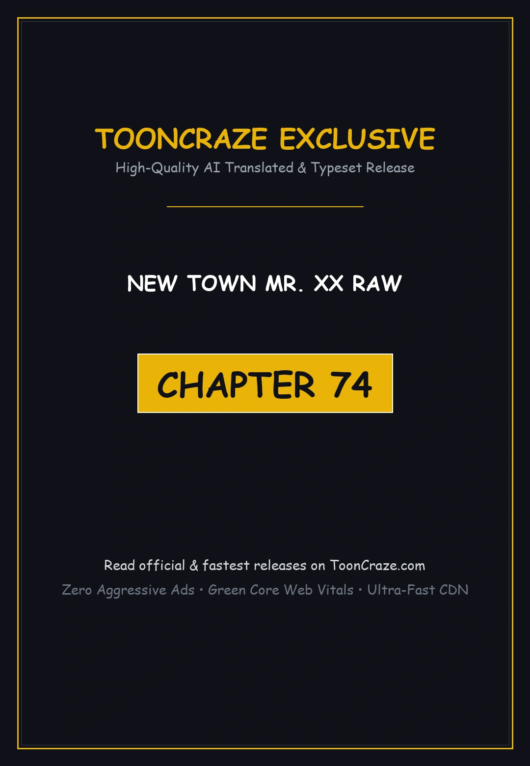 New Town Mr Xx Raw Chapter 74 - Page 1