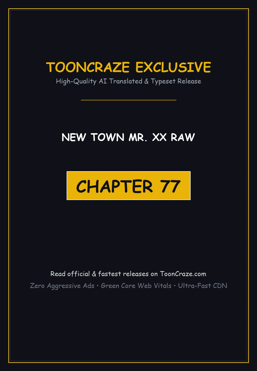 New Town Mr Xx Raw Chapter 77 - Page 1