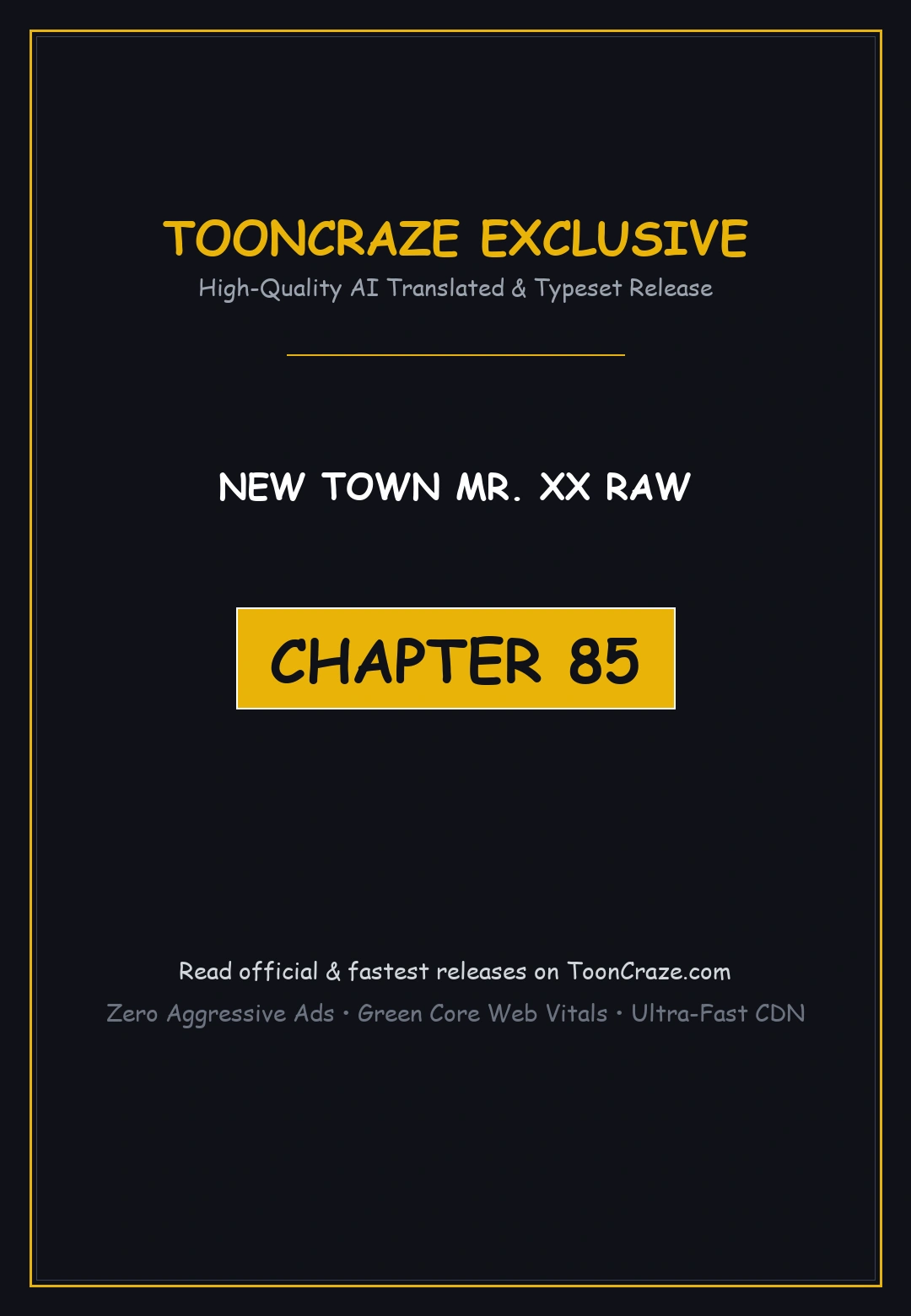 New Town Mr Xx Raw Chapter 85 - Page 1