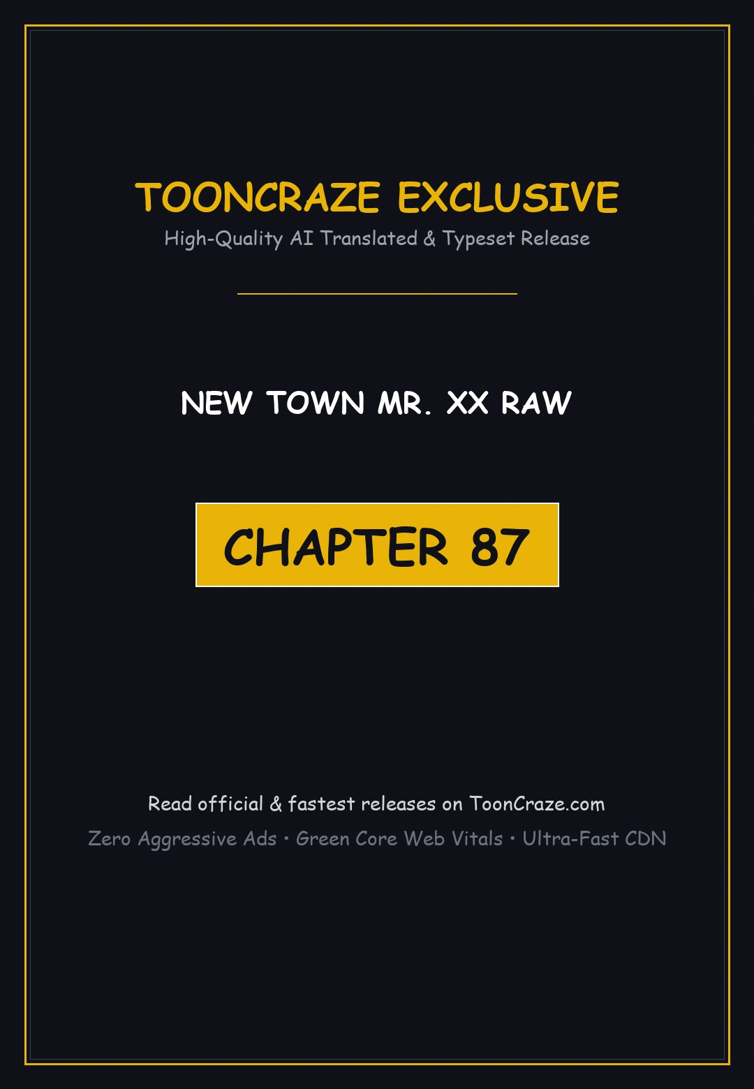 New Town Mr Xx Raw Chapter 87 - Page 1