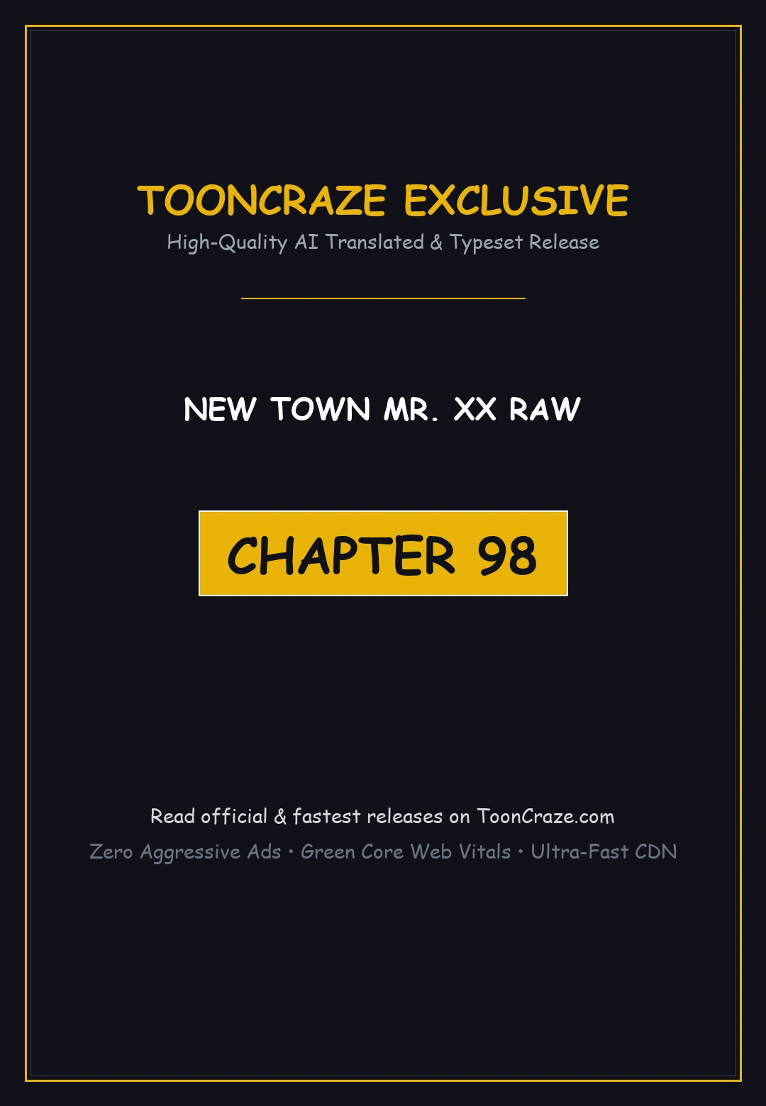 New Town Mr Xx Raw Chapter 98 - Page 1