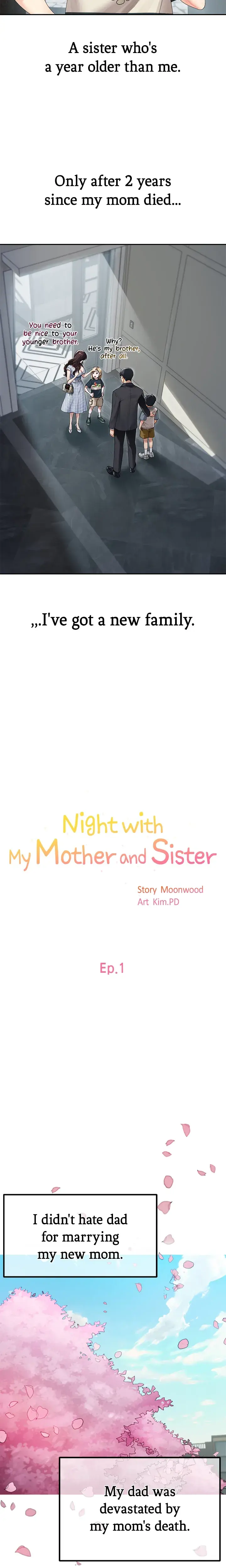Night With My Mother And Sister Chapter 1 - Page 3