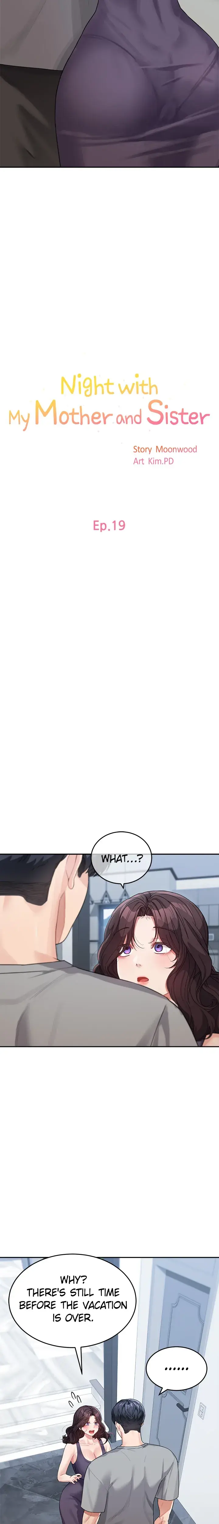 Night With My Mother And Sister Chapter 19 - Page 2