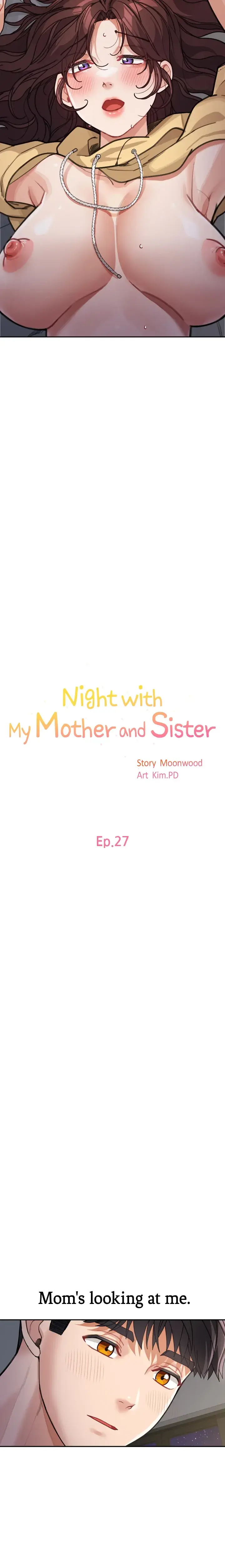 Night With My Mother And Sister Chapter 27 - Page 2