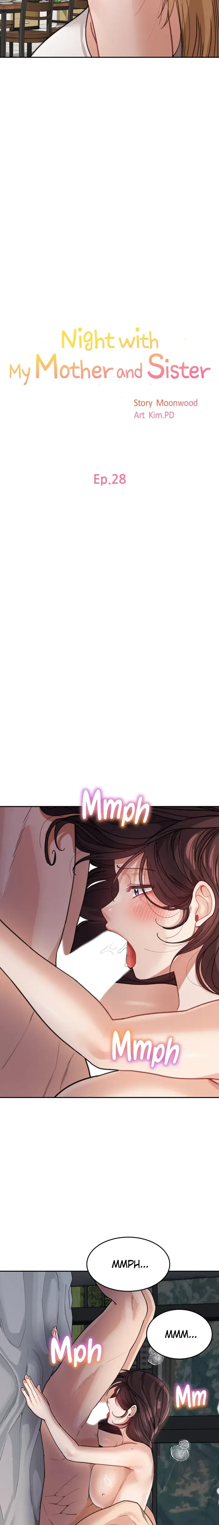 Night With My Mother And Sister Chapter 28 - Page 4