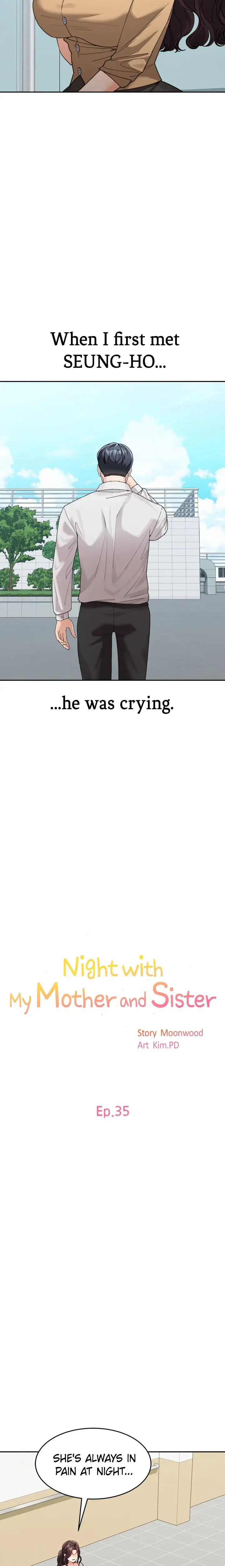 Night With My Mother And Sister Chapter 35 - Page 7