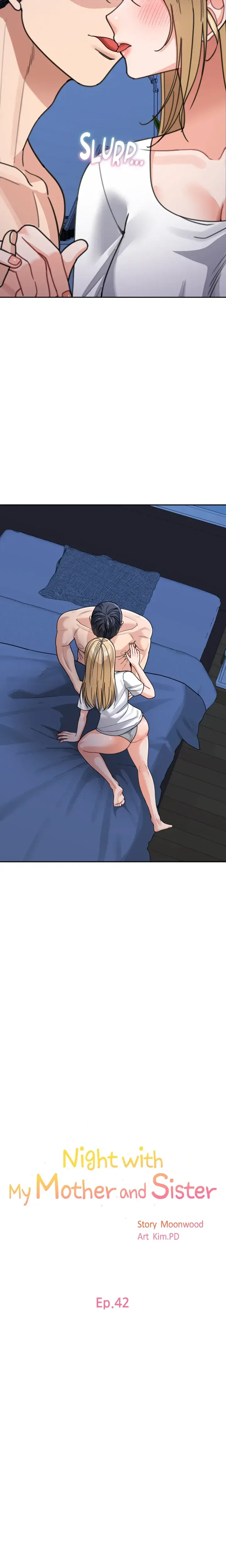 Night With My Mother And Sister Chapter 42 - Page 9