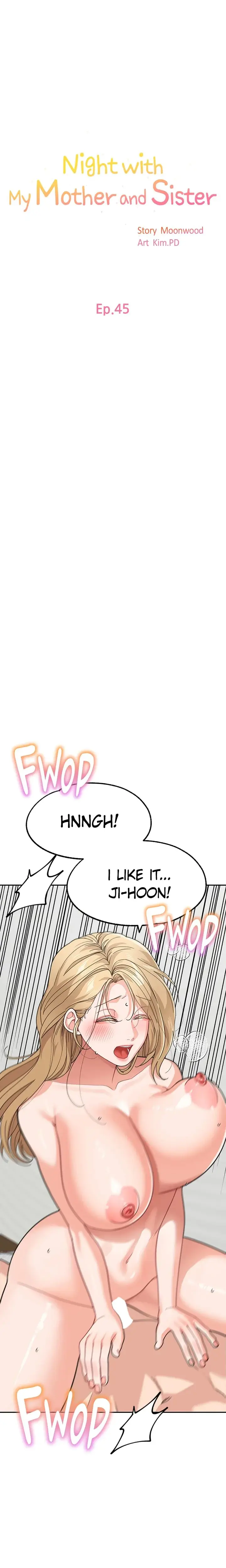 Night With My Mother And Sister Chapter 45 - Page 3