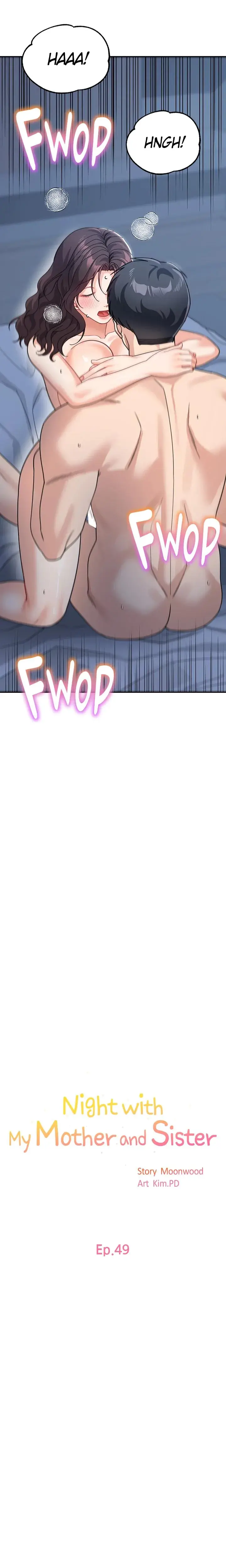 Night With My Mother And Sister Chapter 49 - Page 2