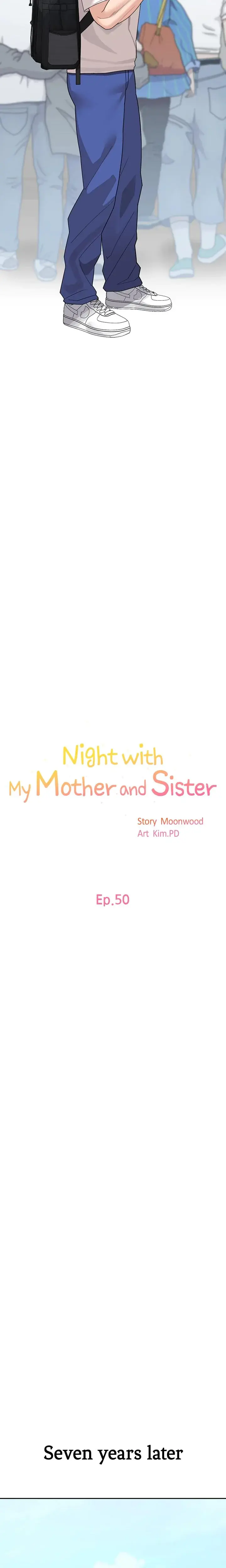 Night With My Mother And Sister Chapter 50 - Page 2