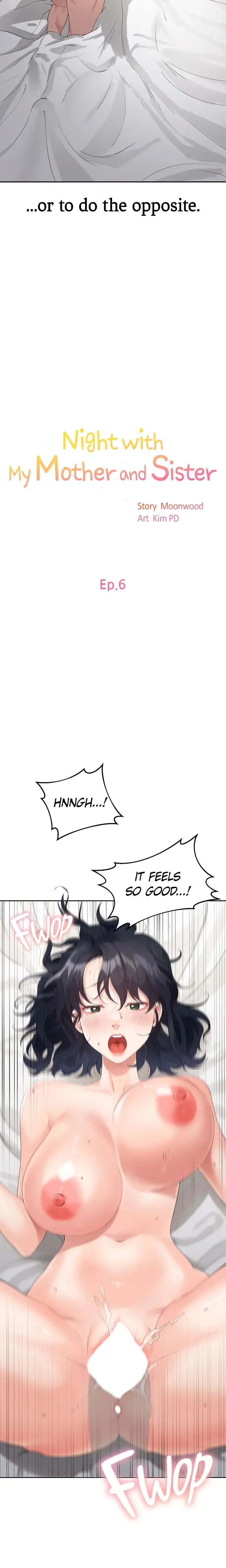 Night With My Mother And Sister Chapter 6 - Page 2