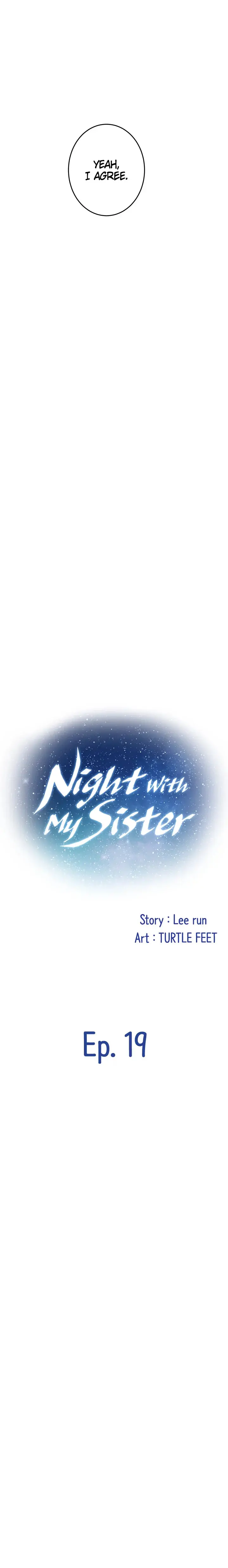 Night With My Sister Manhwa Chapter 19 - Page 17