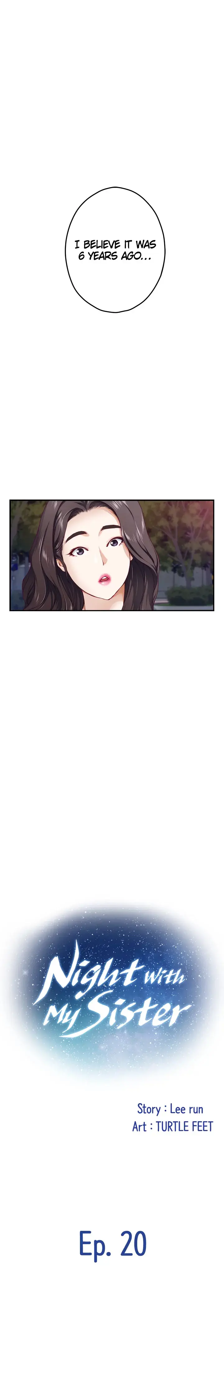 Night With My Sister Manhwa Chapter 20 - Page 3