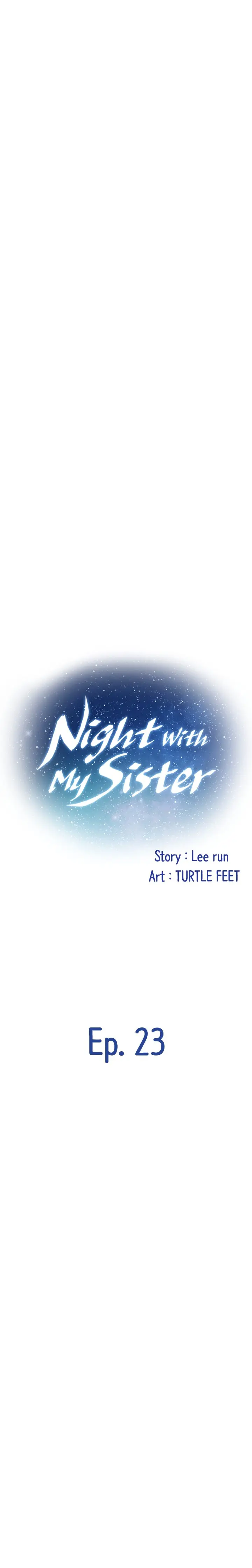 Night With My Sister Manhwa Chapter 23 - Page 18