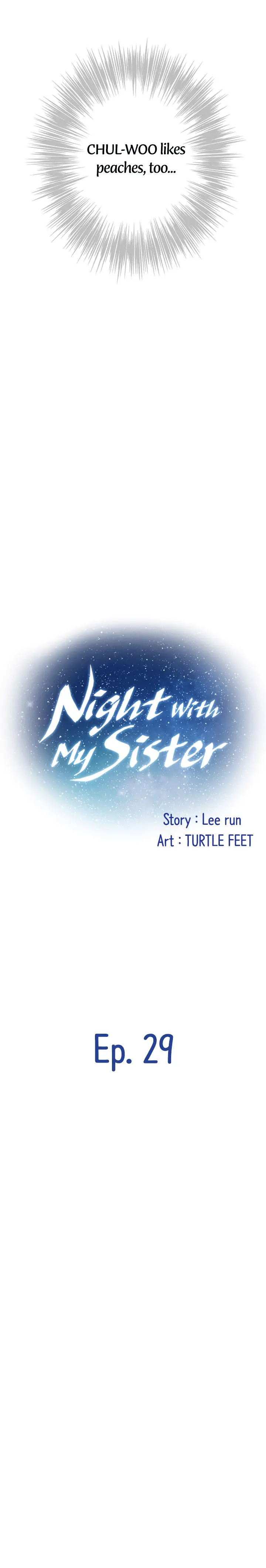 Night With My Sister Manhwa Chapter 29 - Page 6