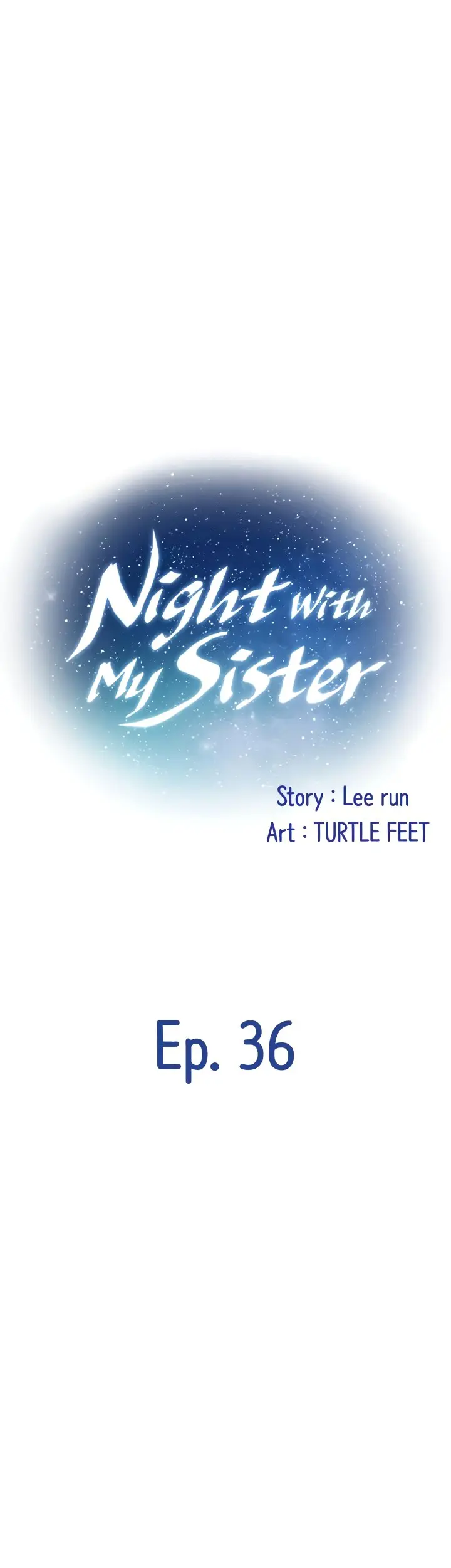 Night With My Sister Manhwa Chapter 36 - Page 1