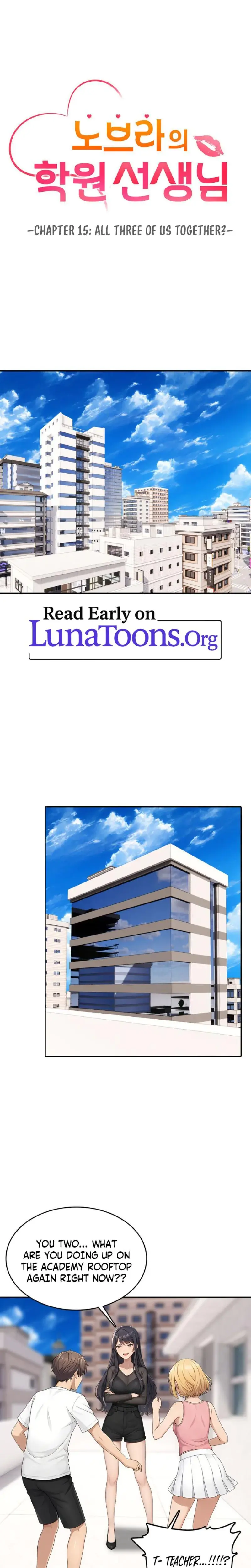 No Bras Academy Teacher Chapter 15 - Page 1