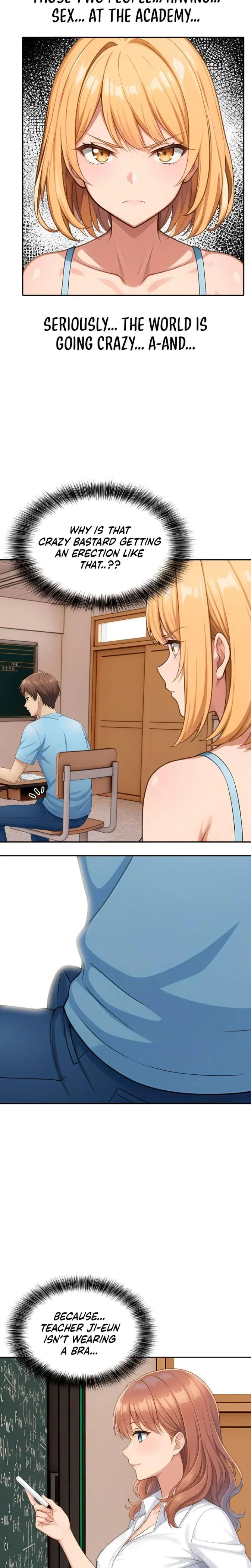 No Bras Academy Teacher Chapter 5 - Page 8