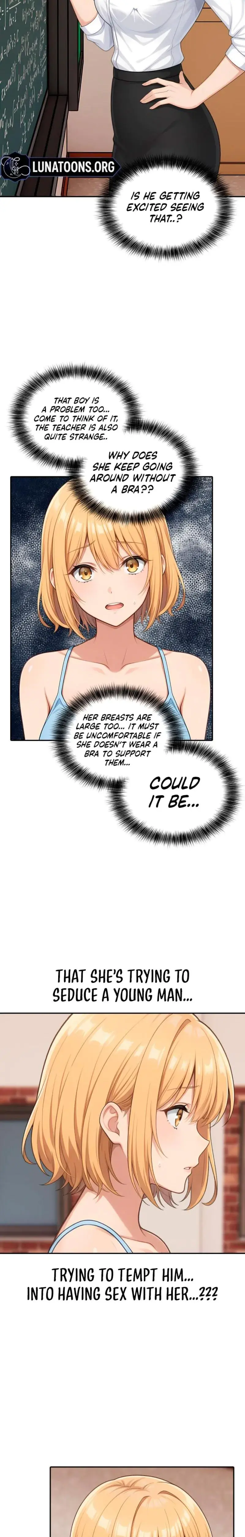 No Bras Academy Teacher Chapter 5 - Page 9