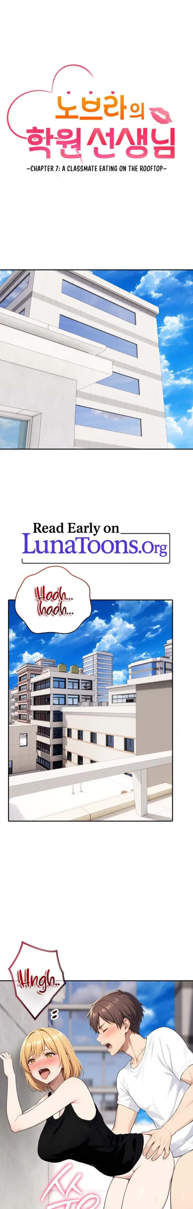 No Bras Academy Teacher Chapter 7 - Page 1