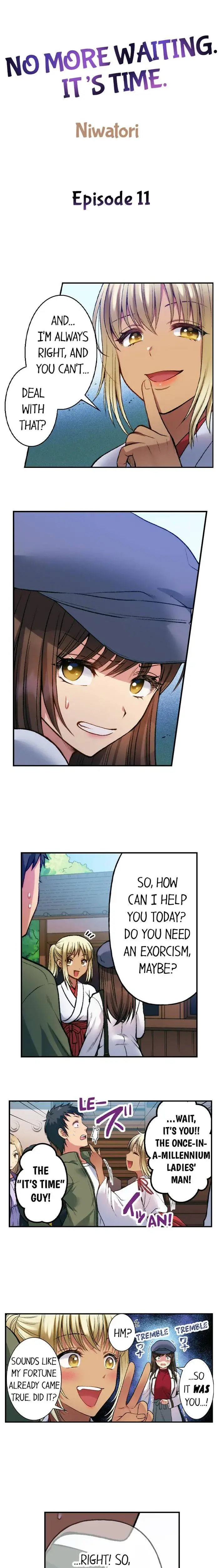 No More Waiting Its Time Chapter 11 - Page 1