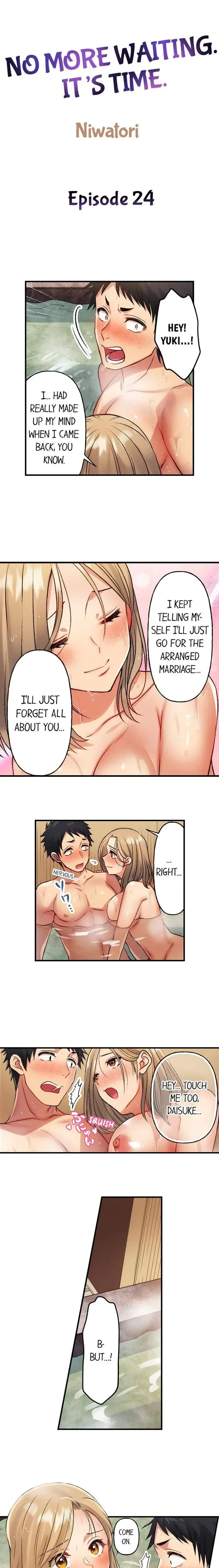 No More Waiting Its Time Chapter 24 - Page 1