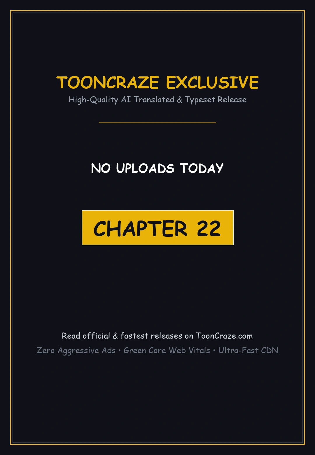No Uploads Today Chapter 22 - Page 1