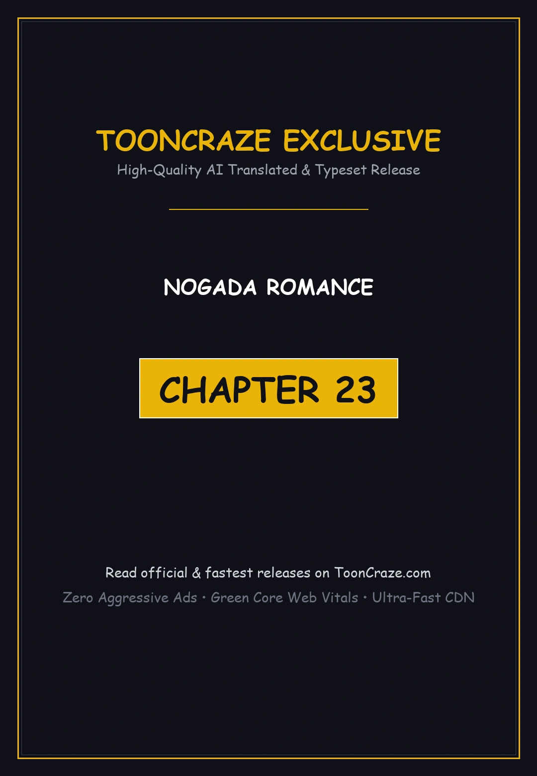Nogada Romance Manhwa Bbabbb Chapter 23 - Page 1
