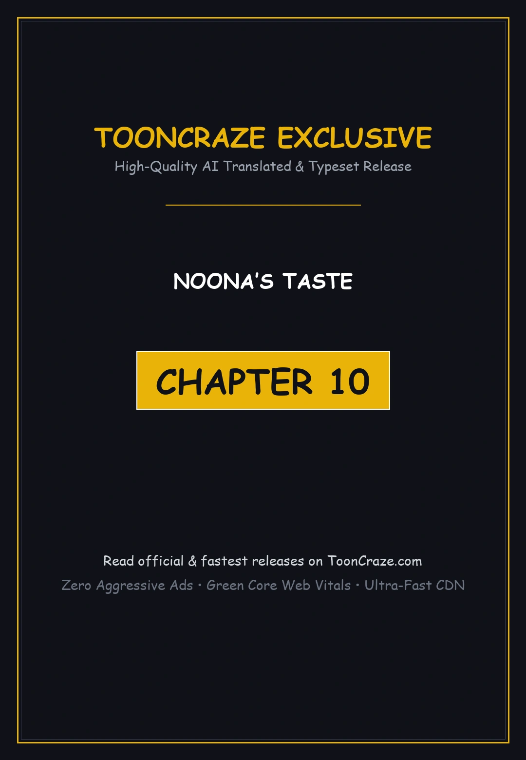 Noonas Taste Ahaabc Chapter 10 - Page 1