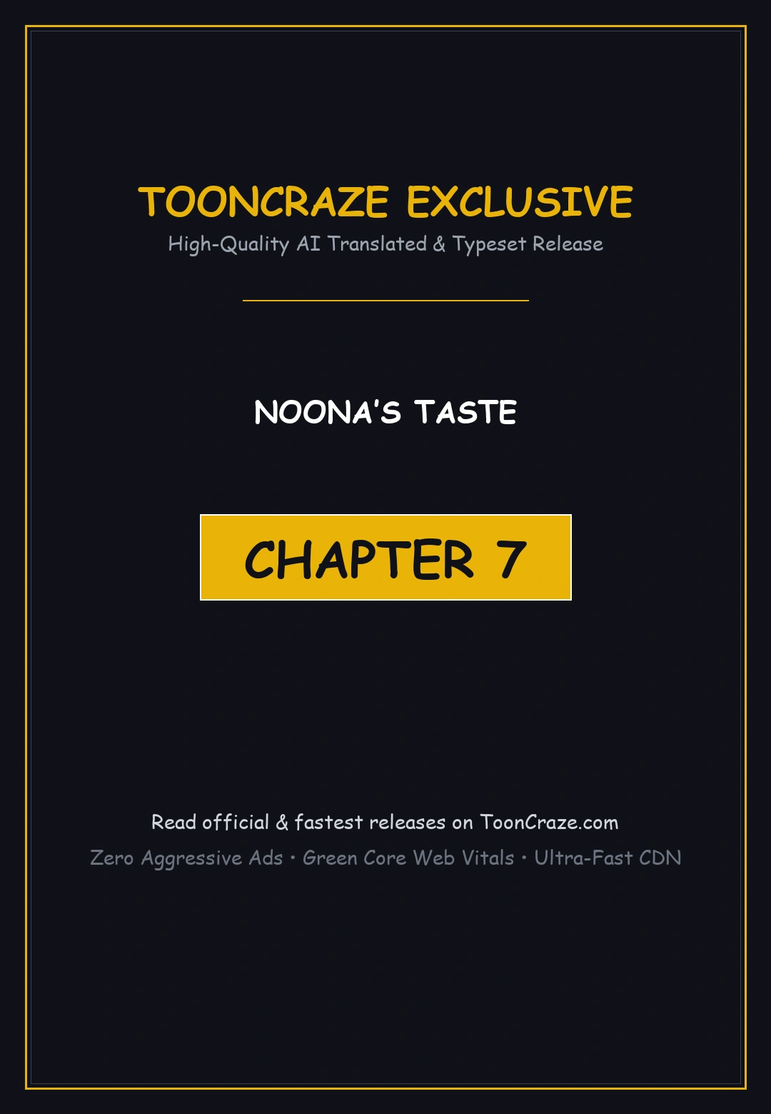 Noonas Taste Ahaabc Chapter 7 - Page 1