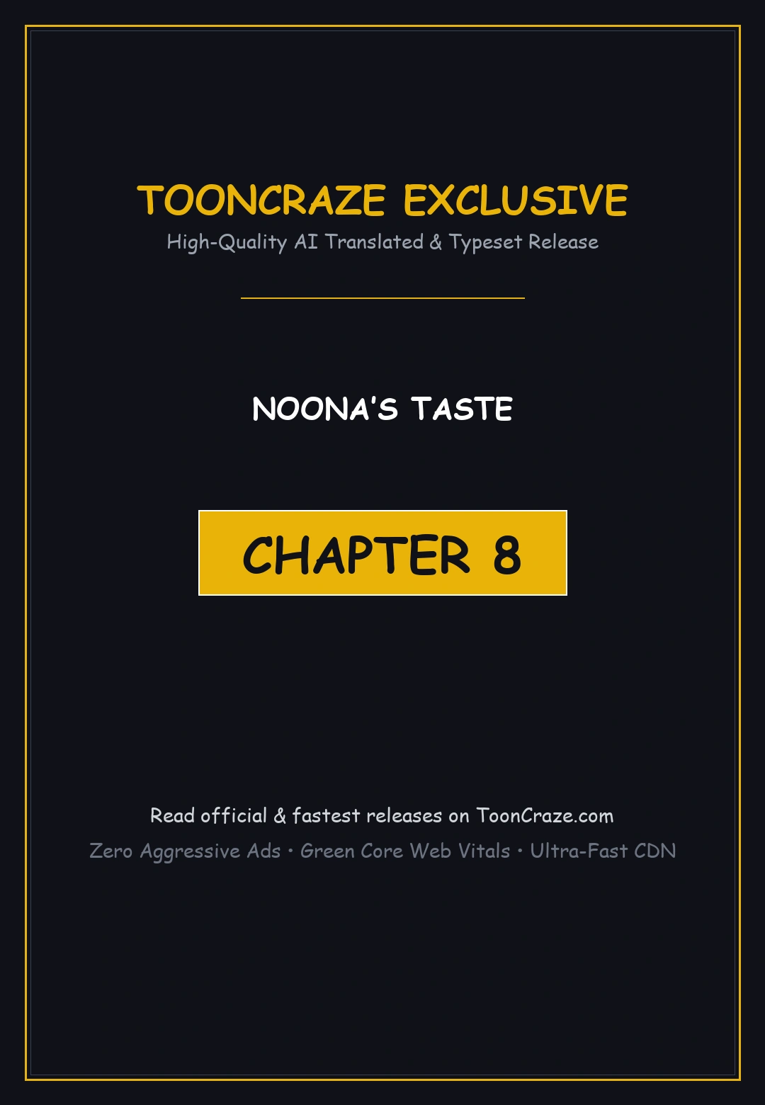 Noonas Taste Ahaabc Chapter 8 - Page 1