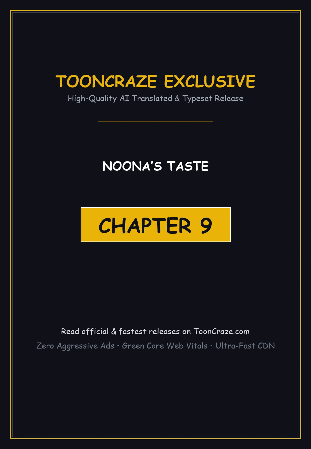 Noonas Taste Ahaabc Chapter 9 - Page 1