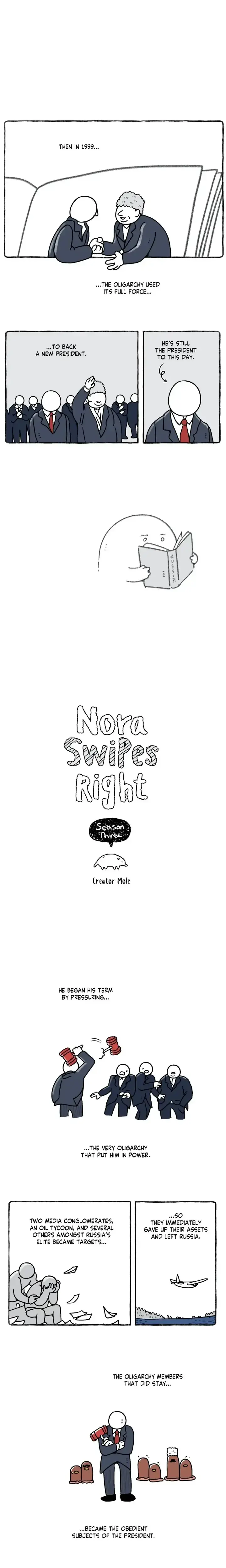 Nora Swipes Right Chapter 129 - Page 1