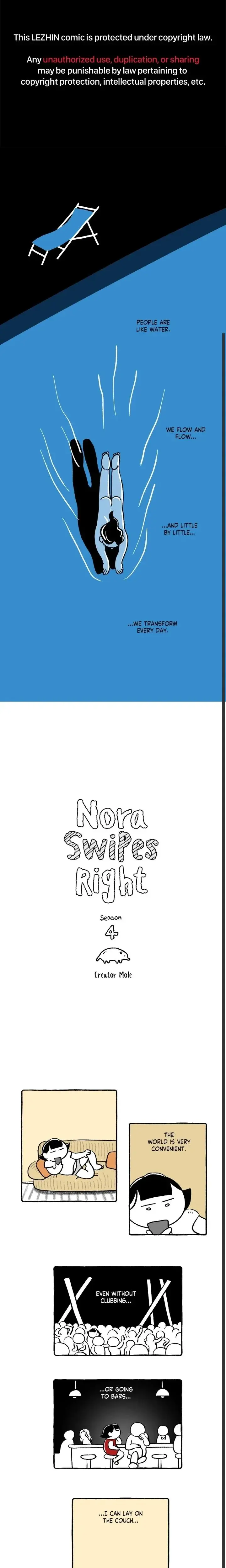 Nora Swipes Right Chapter 139 - Page 1