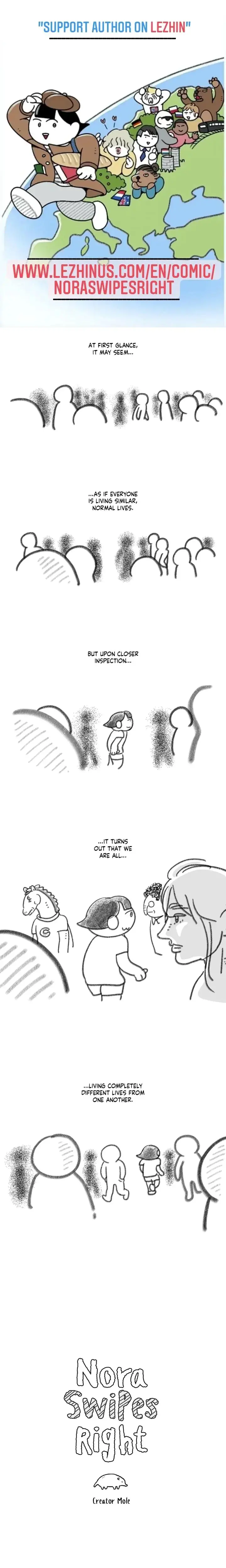 Nora Swipes Right Chapter 163 - Page 1