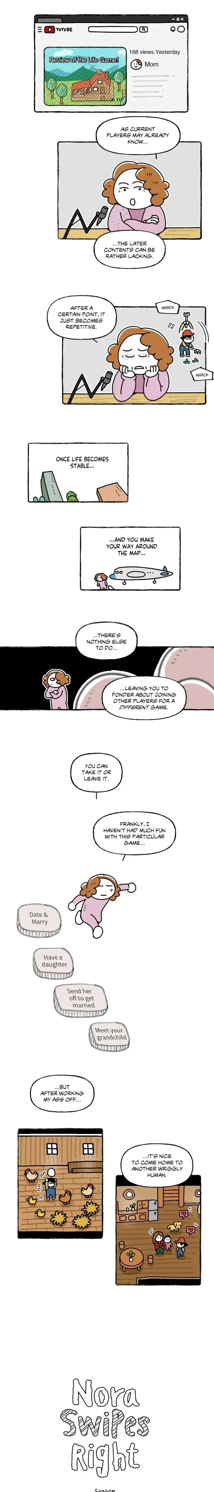Nora Swipes Right Chapter 168 - Page 1