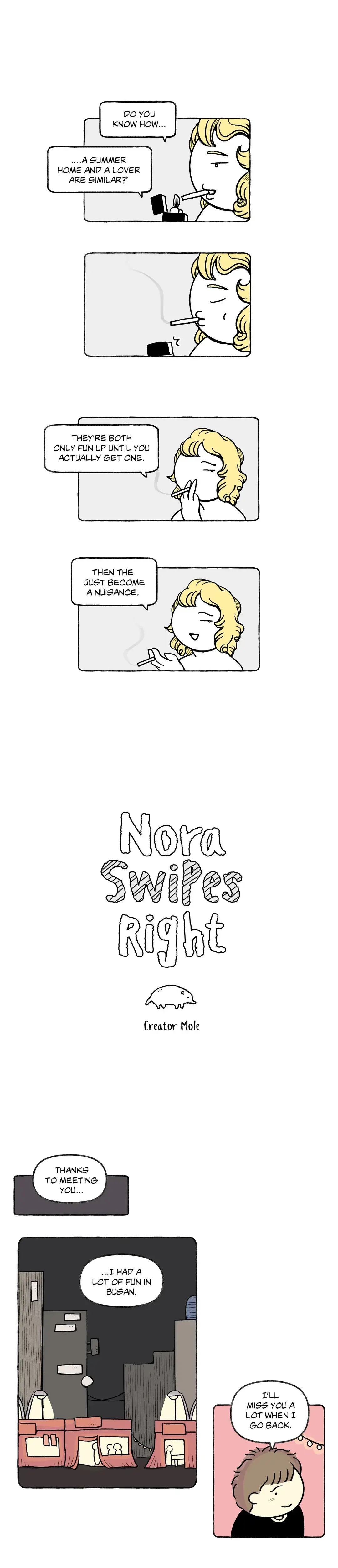 Nora Swipes Right Chapter 17 - Page 1