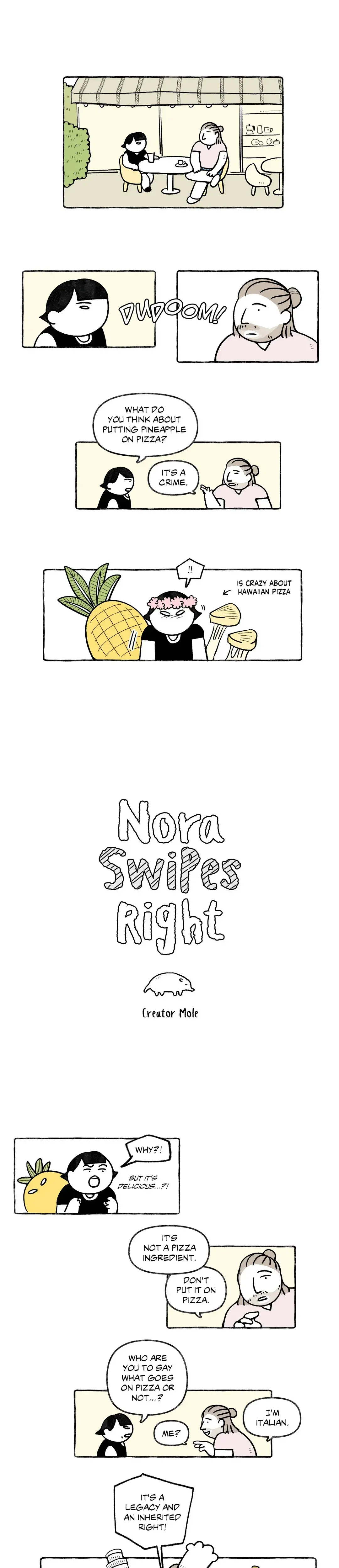 Nora Swipes Right Chapter 18 - Page 1