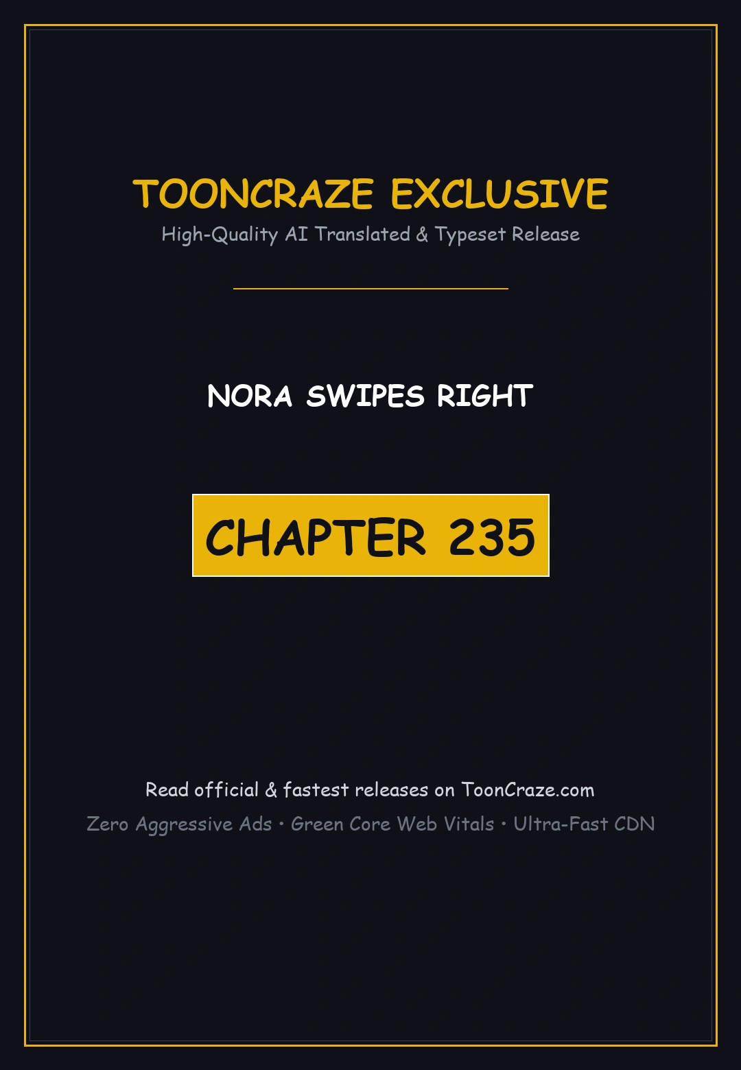 Nora Swipes Right Chapter 235 - Page 1