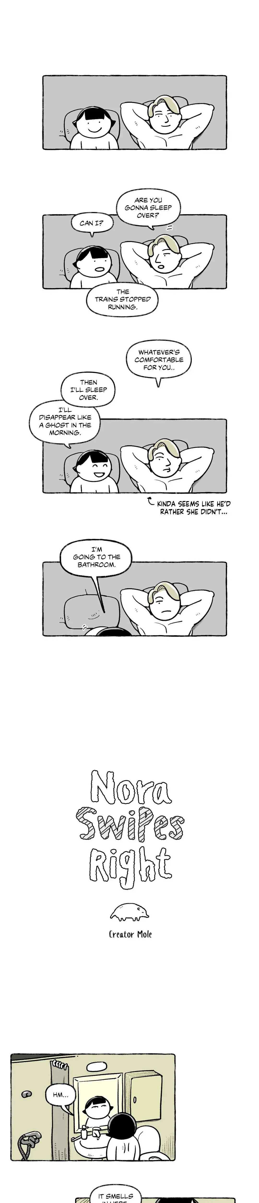 Nora Swipes Right Chapter 30 - Page 1
