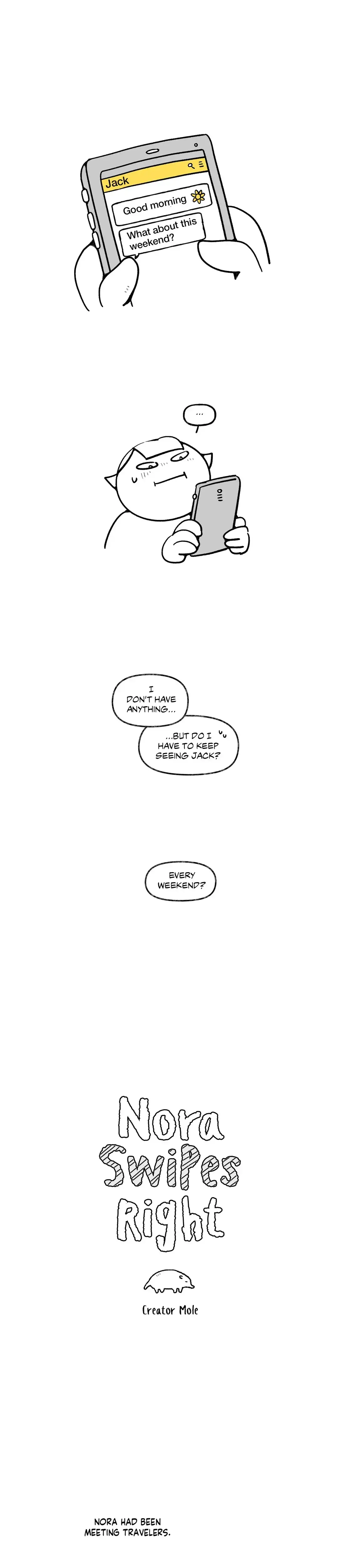 Nora Swipes Right Chapter 36 - Page 1