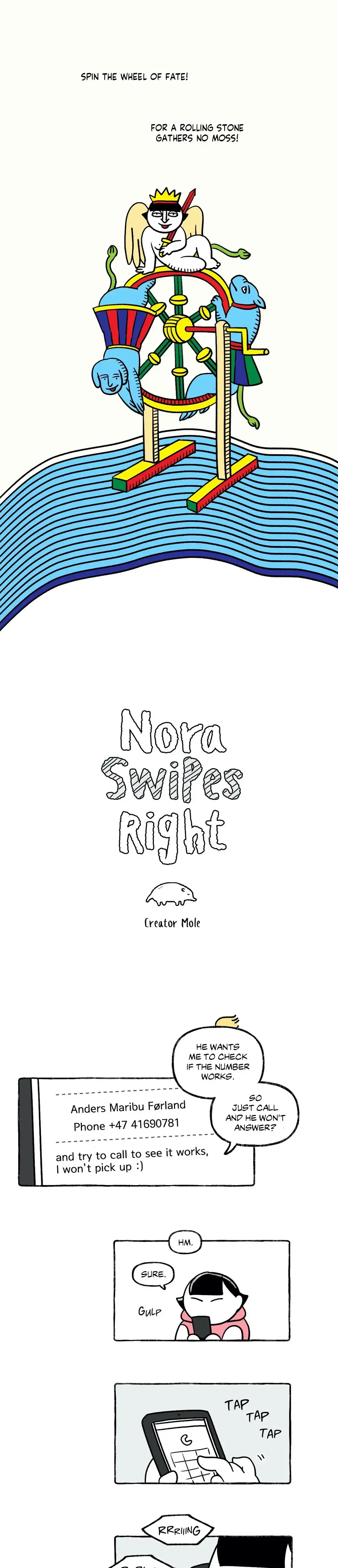 Nora Swipes Right Chapter 41 - Page 1
